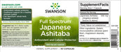 Swanson Full Spectrum Japanese Ashitaba, 500mg 60 caps - Health and Wellbeing at MySupplementShop by Swanson