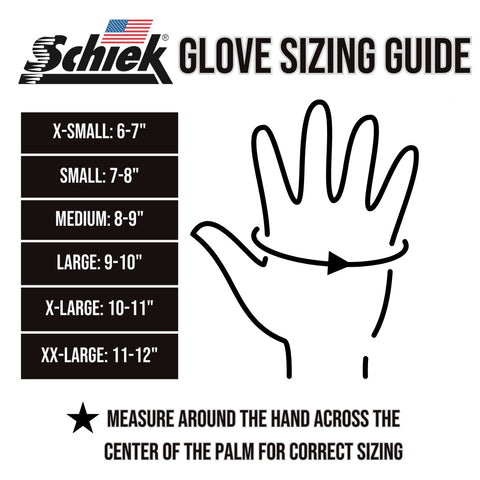 Schiek Premium Lifting Gloves 715 - Lifting Gloves at MySupplementShop by Schiek Sports