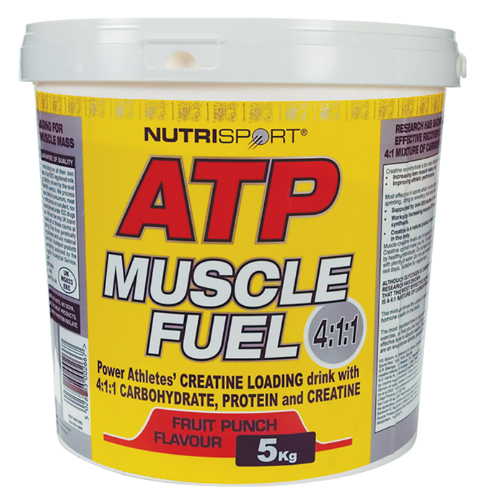 NutriSport ATP Mus Fuel 4:1:1 5kg Fruit Punch - Sports Nutrition at MySupplementShop by NutriSport