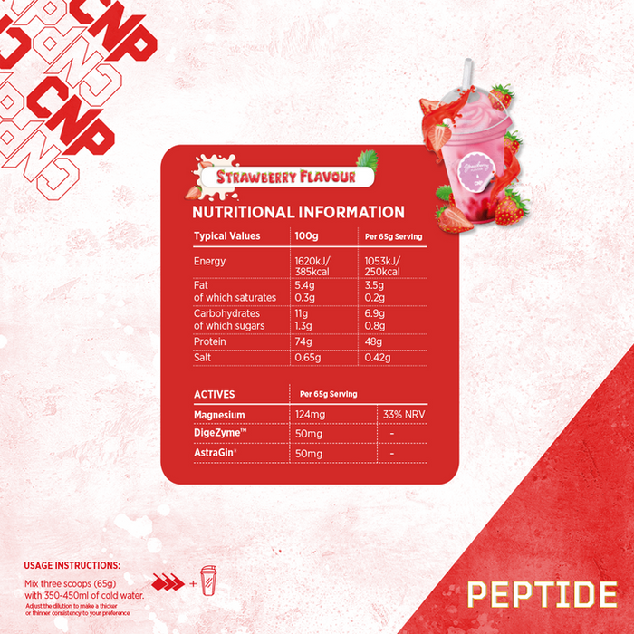 CNP Peptide 2.27kg 35 Servings - Whey Protein at MySupplementShop by CNP Professional