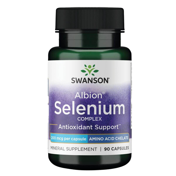 Swanson Selenium Complex, 200 mcg – 90 Kapseln