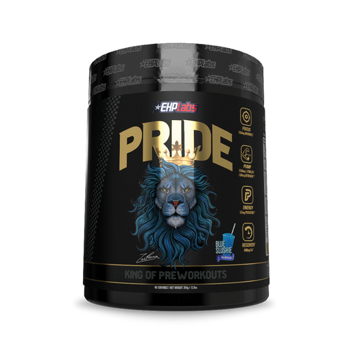 EHP Labs Pride Preworkout 40 Servings - Blue Slushie - Pre Workout at MySupplementShop by EHP LABS