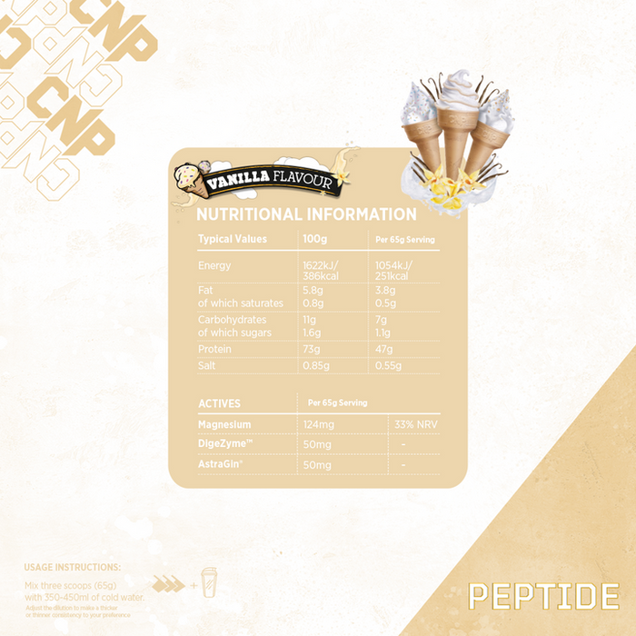 CNP Peptide 2.27kg 35 Servings - Whey Protein at MySupplementShop by CNP Professional