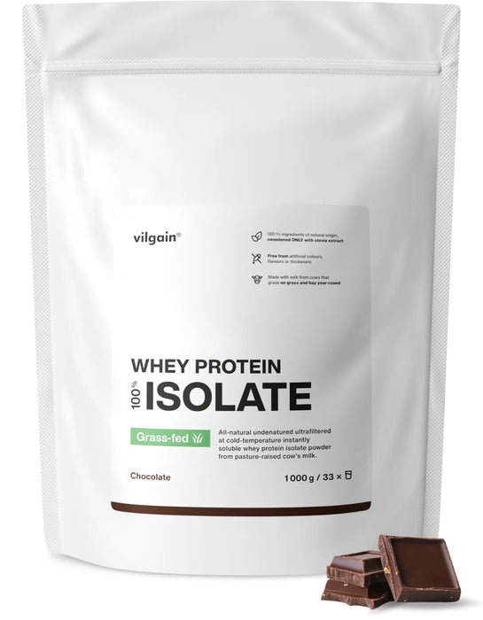 Vilgain Grass-fed Whey Protein Isolate 1000g