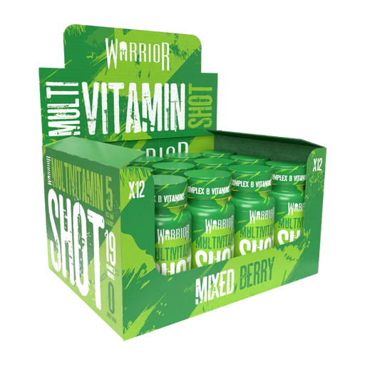 Warrior Multi-Vitamin Shots 12x60ml - Citrus - Sports Nutrition at MySupplementShop by Warrior