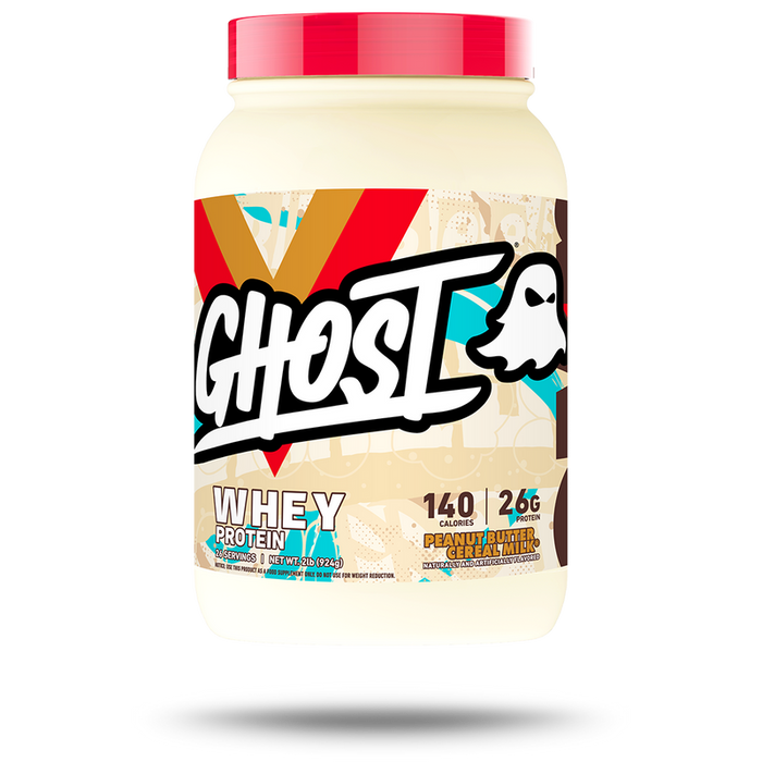 Ghost Whey Protein 26 Servings - Peanut Butter Cereal Milk - Whey Protein at MySupplementShop by Ghost