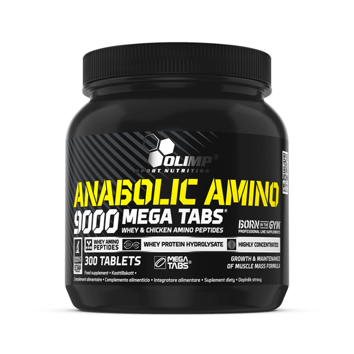 Olimp Nutrition Anabolic Amino 9000, Mega Tabs – 300 Tabletten