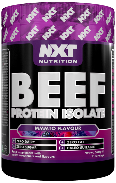 NXT Nutrition Beef Protein Isolate 540g - Mmmto - Protein Powder at MySupplementShop by Nxt Nutrition