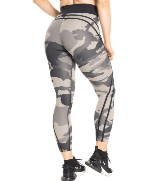 Better Bodies Camo High Tights - Tactical Camo - Tights at MySupplementShop by Better Bodies