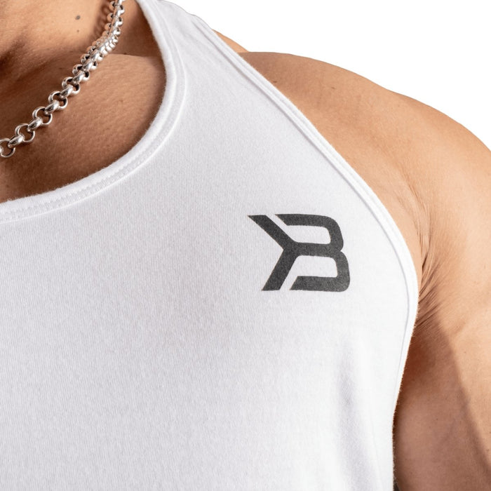 Better Bodies Essential T-Back - White - T-Back at MySupplementShop by Better Bodies