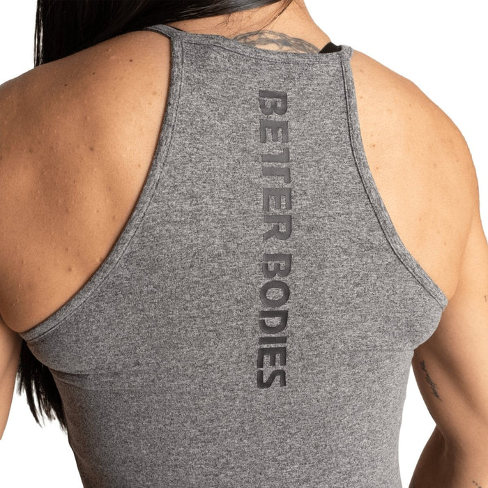 Better Bodies Performance Halter - Graphite Melange - Halter at MySupplementShop by Better Bodies