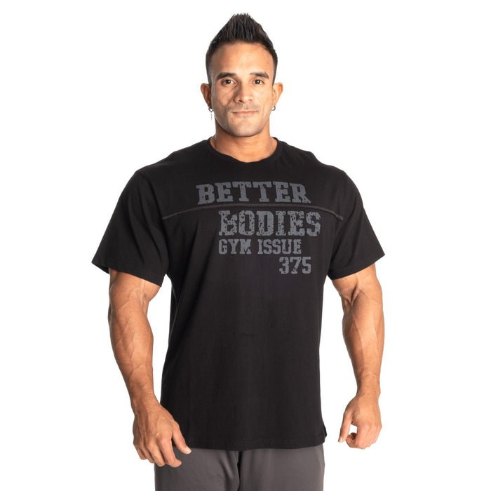 Better Bodies Union Original Tee Black - T-Shirt at MySupplementShop by Better Bodies