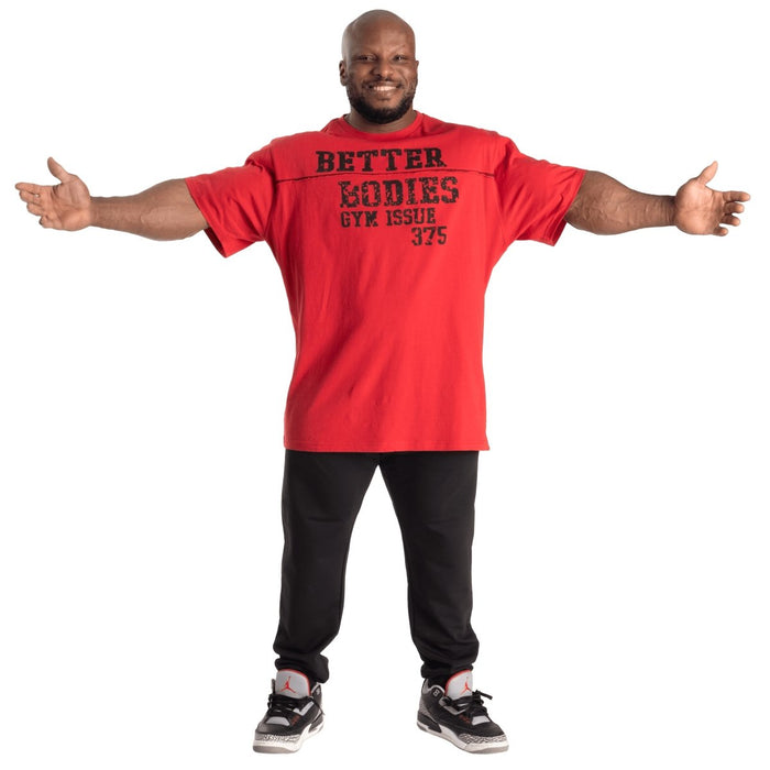 Better Bodies Union Original Tee Chilli Red - T-Shirt at MySupplementShop by Better Bodies