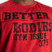 Better Bodies Union Original Tee Chilli Red - T-Shirt at MySupplementShop by Better Bodies