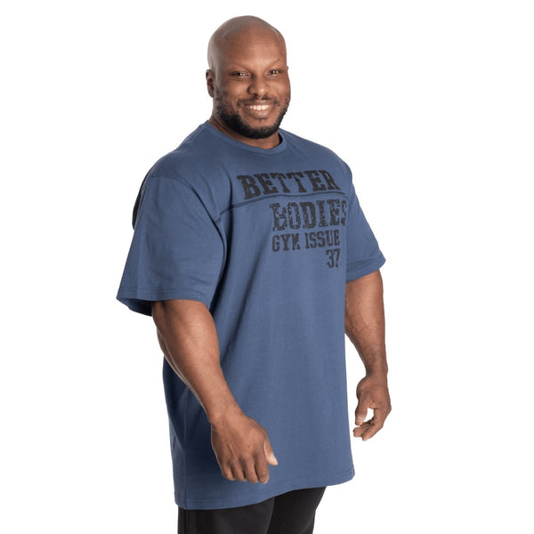 Better Bodies Union Original Tee Sky Blue - Small - T-Shirt at MySupplementShop by Better Bodies