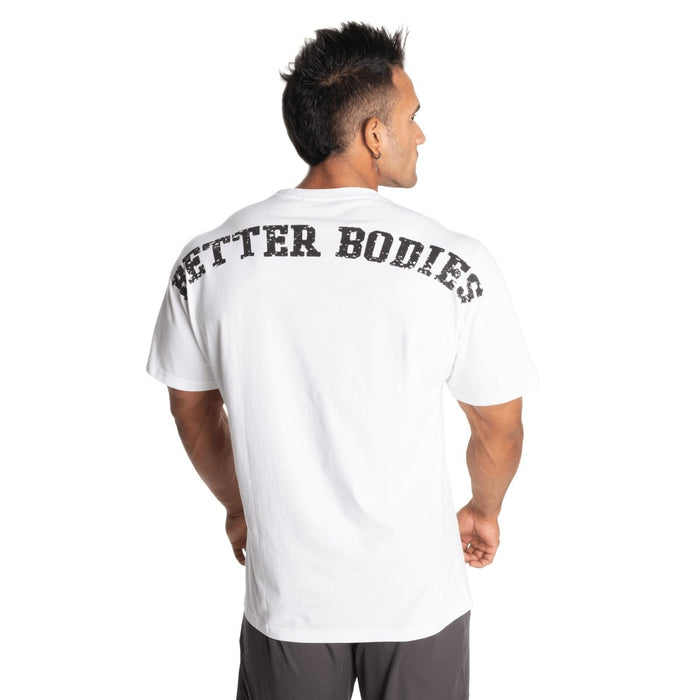 Better Bodies Union Original Tee White - T-Shirt at MySupplementShop by Better Bodies