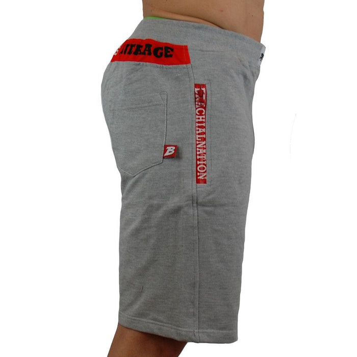 Brachial Shorts Rude - Grey - Shorts at MySupplementShop by Brachial The Lifestyle Company