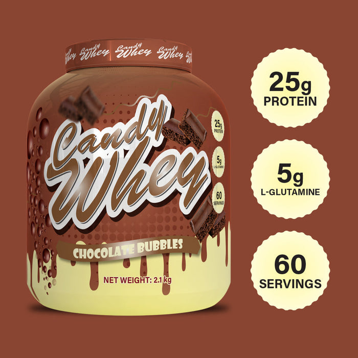 Candy Whey Protein 2.1kg - Protein Powder at MySupplementShop by Candy Whey