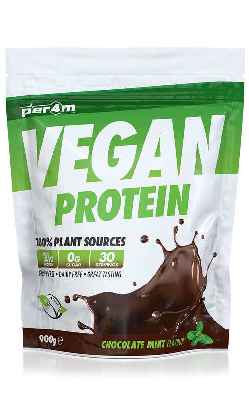 Per4m Vegan Protein 900g - Chocolate Mint - Sports Nutrition at MySupplementShop by PER4M Nutrition