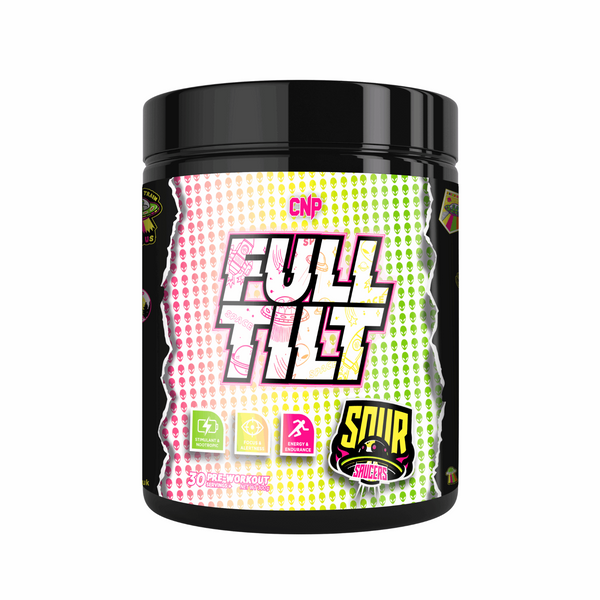 CNP Full Tilt Pre-Workout, Sour Saucers - 300 grams - Pre & Post Workout at MySupplementShop by CNP