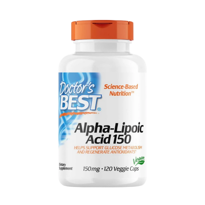 Doctor's Best Alpha-Lipoic Acid 150 mg 120 Veggie Capsules