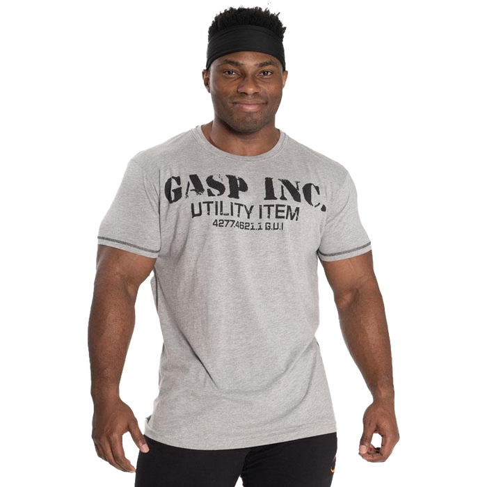 GASP Basic Utility Tee - Grey