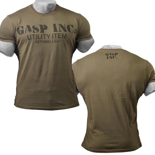 GASP Basic Utility Tee - Wash Green - T-Shirt at MySupplementShop by Gasp