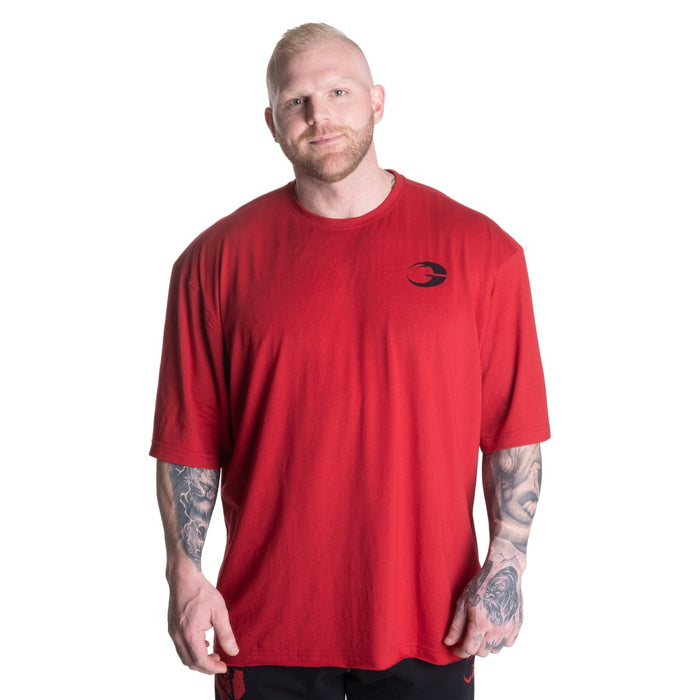 GASP Division Iron Tee Chilli Red - T-Shirt at MySupplementShop by Gasp