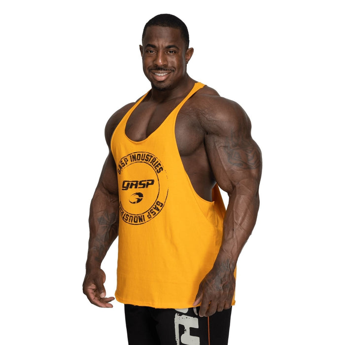 GASP Stringer Yellow - XXL - Stringer at MySupplementShop by Gasp