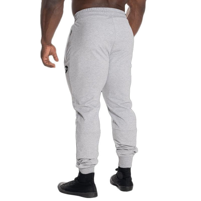 GASP Tapered Joggers Light Grey Melange - Tapered Joggers at MySupplementShop by Gasp