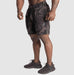 GASP Tapered Sweatshorts - Dark Camo - Tapered Sweatshorts at MySupplementShop by Gasp