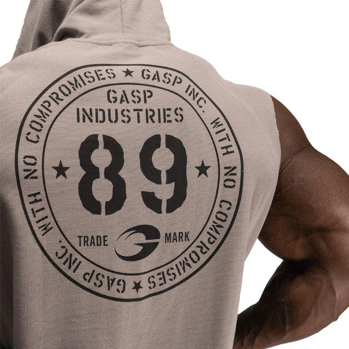 GASP Thermal SL Hoodie - Steel Grey - Thermal SL Hoodie at MySupplementShop by Gasp