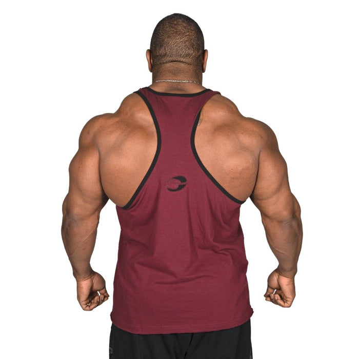 GASP Vintage T-Back - Maroon - Vintage T-Back at MySupplementShop by Gasp