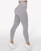 Gavelo Seamless Ribbed Leggings - Light Grey - Medium - Leggings at MySupplementShop by Gavelo