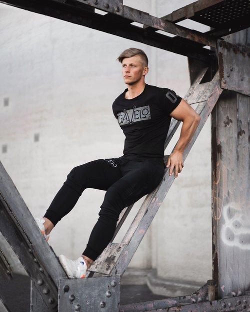 Gavelo Sports Tee - Space Black - Sports Tee at MySupplementShop by Gavelo