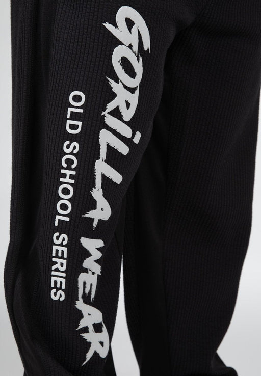 Gorilla Wear Augustine Old School Pants - Black - Small/Medium - Pants at MySupplementShop by Gorilla Wear