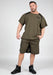 Gorilla Wear Augustine Old School Shorts - Army Green - Shorts at MySupplementShop by Gorilla Wear