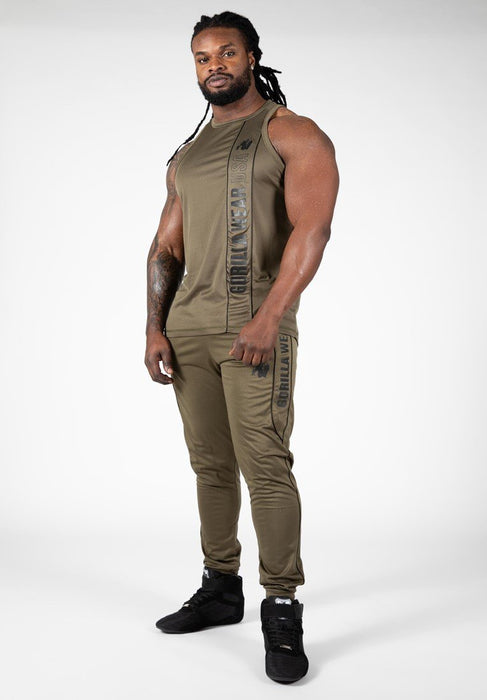 Gorilla Wear Branson Tank Top Army Green/Black - XXL - Tank Top at MySupplementShop by Gorilla Wear