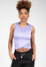 Gorilla Wear Estelle Twisted Crop Top - Lilac - Crop Top at MySupplementShop by Gorilla Wear