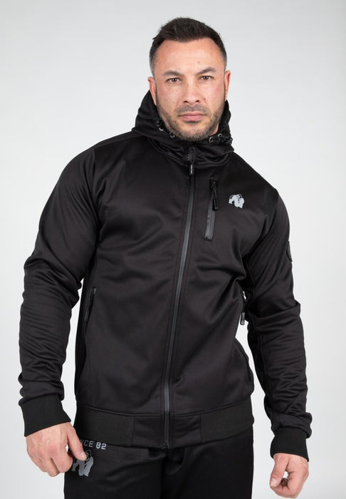 Gorilla Wear Glendale Softshell Jacket Black - Jacket at MySupplementShop by Gorilla Wear