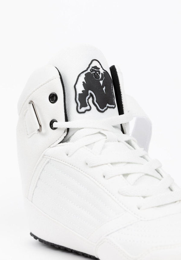 Gorilla Wear High Tops White - US4 / EU36 / UK3 - Footwear at MySupplementShop by Gorilla Wear