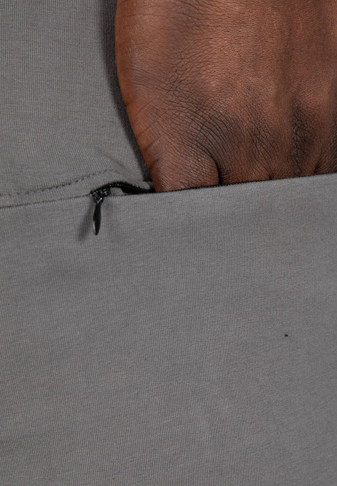 Gorilla Wear Knoxville 3/4 Sweatpants - Grey - Small - Sweatpants at MySupplementShop by Gorilla Wear