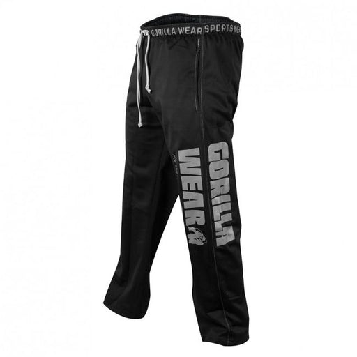 Gorilla Wear Logo Mesh Pants - Black - Mesh Pants at MySupplementShop by Gorilla Wear