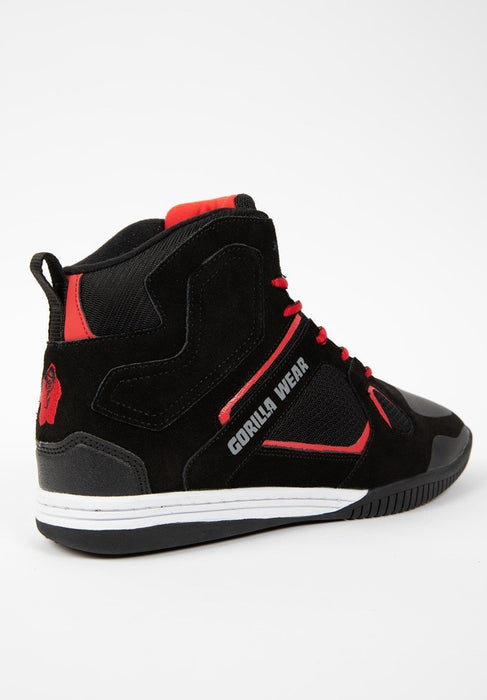 Gorilla Wear Troy High Tops - Black/Red - EU 40 - High Tops at MySupplementShop by Gorilla Wear