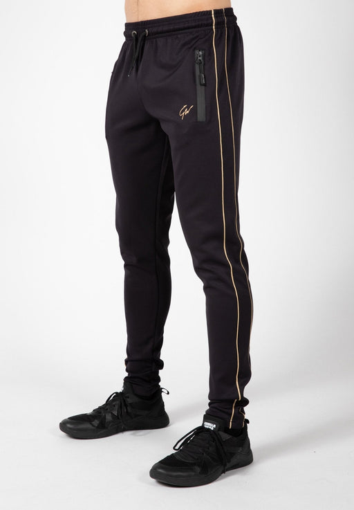 Gorilla Wear Wenden Track Pants Black/Gold - XXXL - Track Pants at MySupplementShop by Gorilla Wear