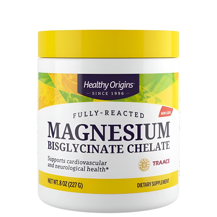 Healthy Origins Magnesium Bisglycinate Chelate 8oz (227g)