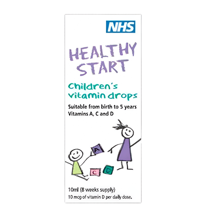 NHS Healthy Start Kids Vitamin Drops - 10ml - Children's Health at MySupplementShop by NHS Healthy Start