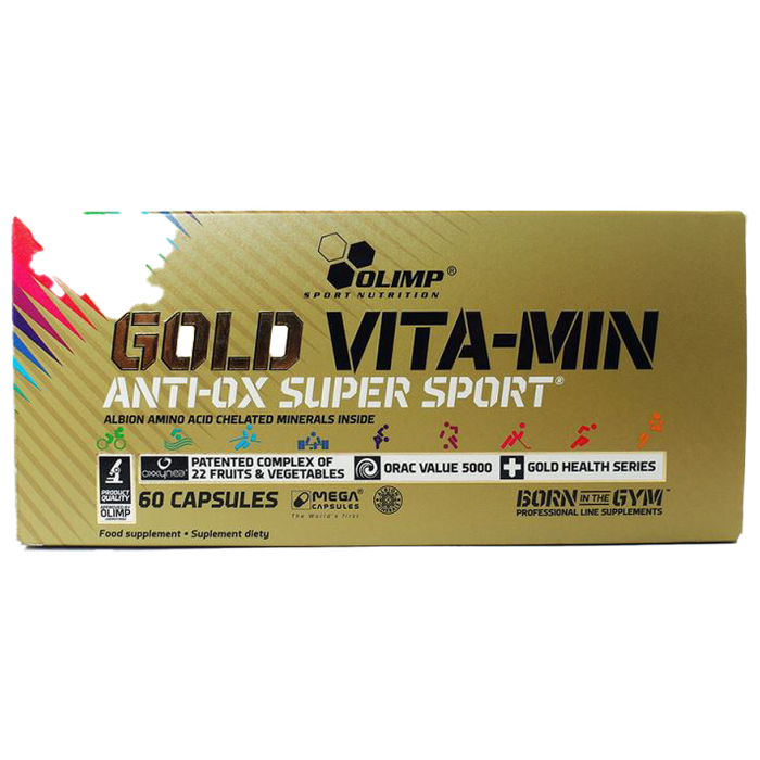 Olimp Nutrition Gold VITA-MIN Anti-OX Supersport – 60 Kapseln