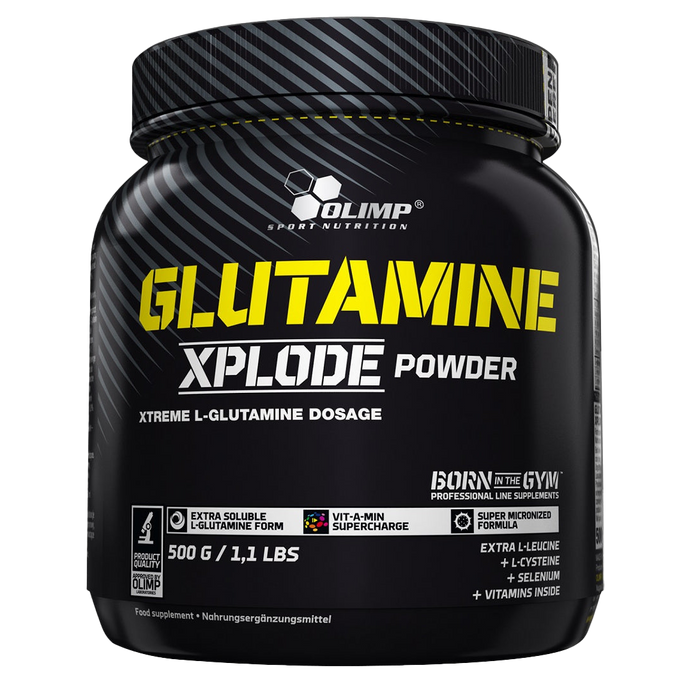 Olimp Nutrition Glutamine Xplode, Orange – 500 Gramm