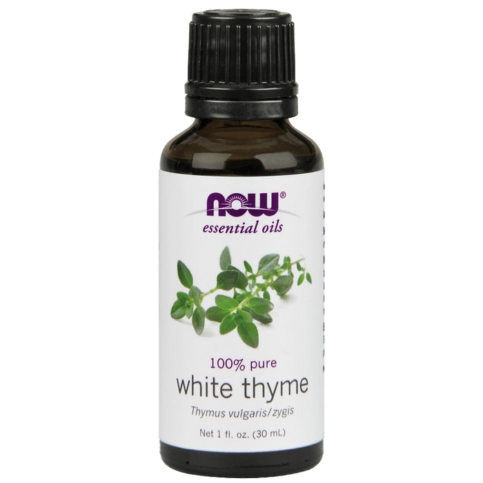 NOW Foods Essential Oil, White Thyme Oil - 30 ml.